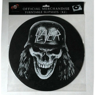 Slayer - Pentagram / Wehrmacht Official Turntable Slipmat Set ***READY TO SHIP from Hong Kong***